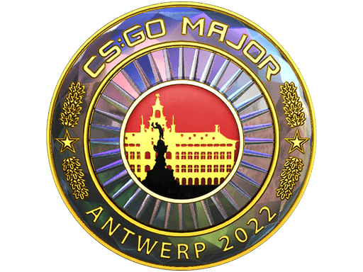 Diamantová mince šampionátu PGL Antwerp 2022