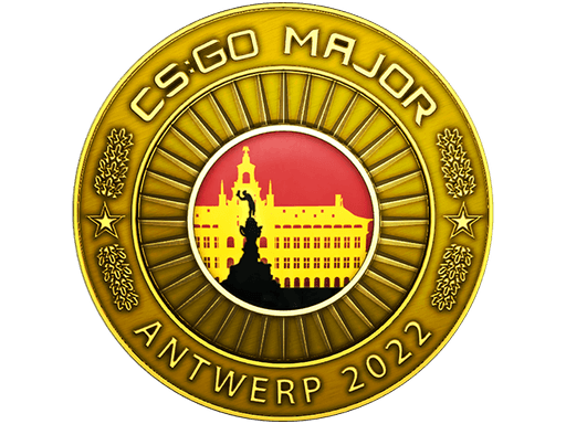 Antwerp 2022 ゴールドコイン