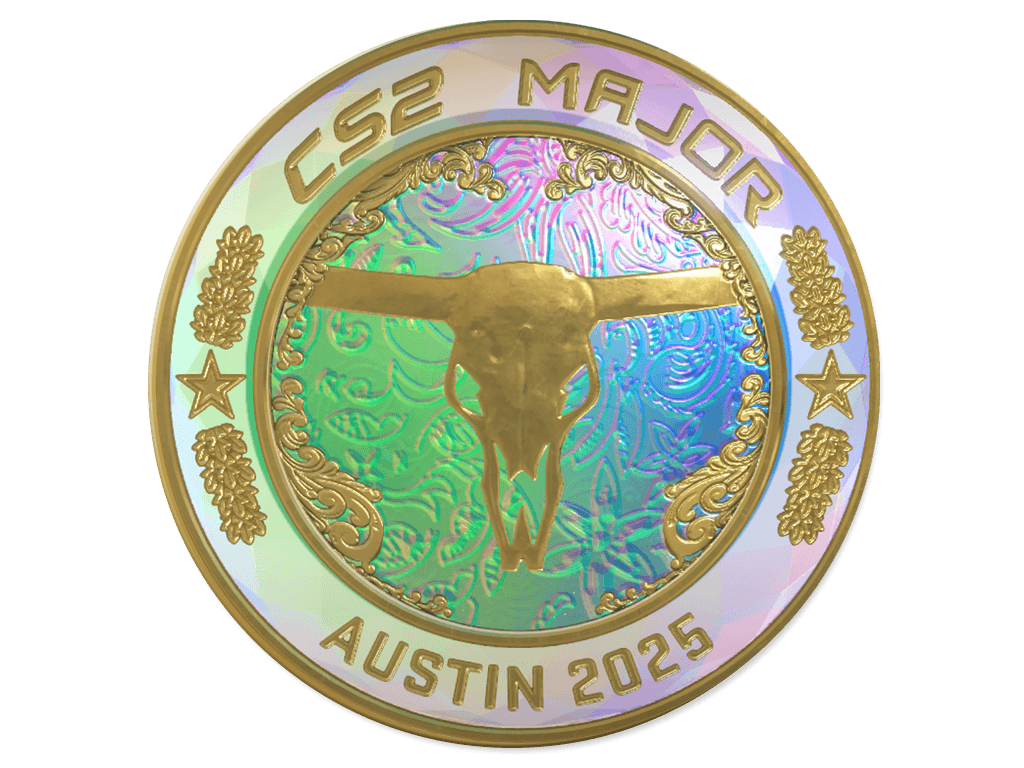 Diamantová mince šampionátu BLAST.tv Austin 2025