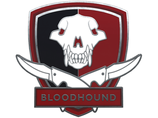 Καρφίτσα Bloodhound