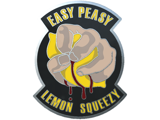 Odznak Easy Peasy (Genuine)