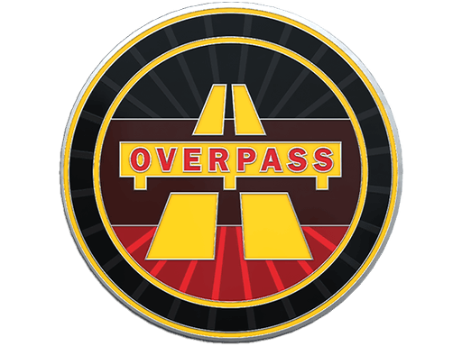 Odznak Overpass (Genuine)