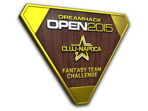 Goldtrophäe vom Fantasieteamspiel zur Dreamhack Klausenburg 2015