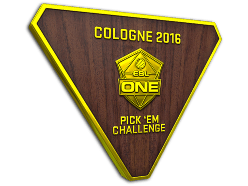 Zlatá trofej tipovací soutěže ESL Cologne 2016