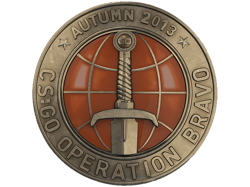 Operation Bravo-udfordringsmønt