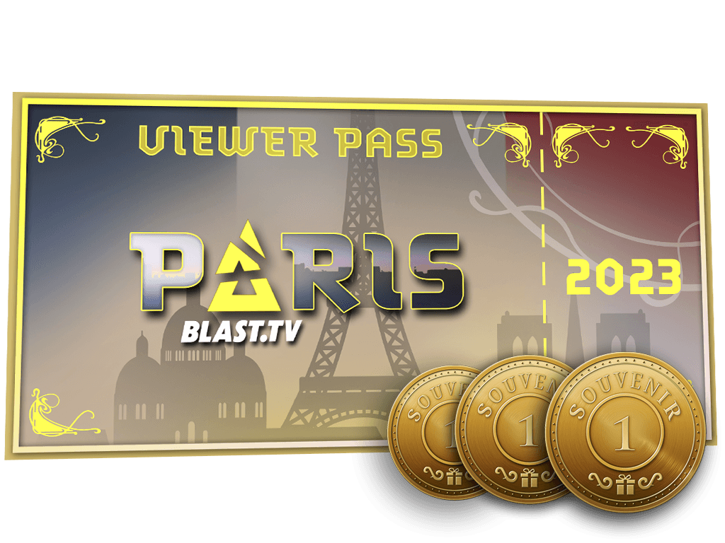 Paris 2023 Nézői belépő + 3 emléktárgy-zseton