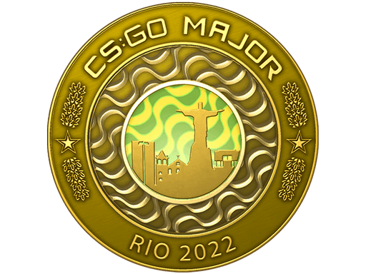 Zlatá mince šampionátu IEM Rio 2022