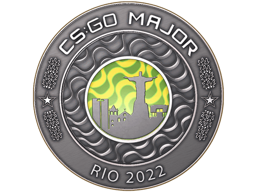 Stříbrná mince šampionátu IEM Rio 2022