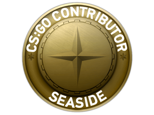 เหรียญแผนที่ Seaside