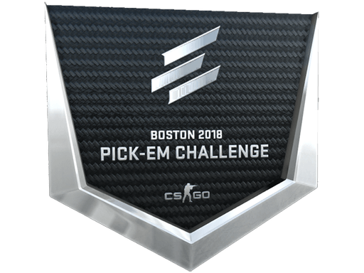 Stříbrná trofej tipovací soutěže ELEAGUE Boston 2018