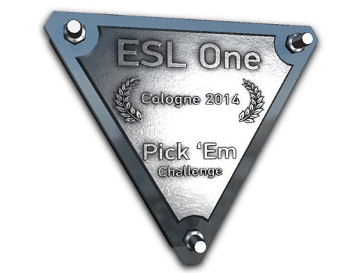Stříbrná trofej tipovací soutěže ESL One Cologne 2014