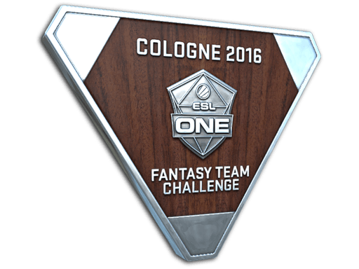 Silbertrophäe vom Fantasieteamspiel zur ESL One Köln 2016