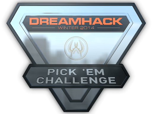 Sølv DreamHack 2014 Pick'Em-trofæ