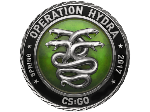 Stříbrná mince za operaci Hydra