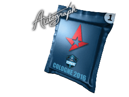 사인 스티커 캡슐 (Astralis 쾰른 2016)