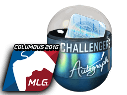 Aláíráskapszula (Kihívók fóliás MLG Columbus 2016)