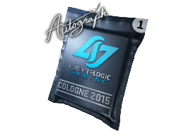 Pojemnik z autografem (Counter Logic Gaming Kolonia 2015)