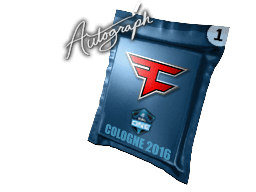 Pojemnik z autografem (FaZe Clan Kolonia 2016)