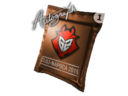Aláíráskapszula (G2 Esports Cluj-Napoca 2015)