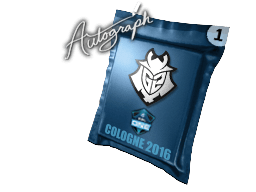 Aláíráskapszula (G2 Esports Cologne 2016)