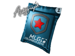 Pojemnik z autografem (Gambit Gaming MLG Columbus 2016)