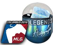 Autograph Capsule (Legendy speciální MLG Columbus 2016)