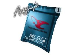 Aláíráskapszula (mousesports MLG Columbus 2016)