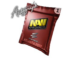Aláíráskapszula (Natus Vincere Atlanta 2017)