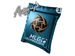 Aláíráskapszula (Ninjas in Pyjamas MLG Columbus 2016)