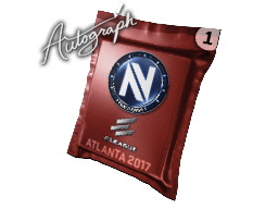 Aláíráskapszula (Team EnVyUs Atlanta 2017)