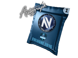 Pojemnik z autografem (Team EnVyUs Kolonia 2016)