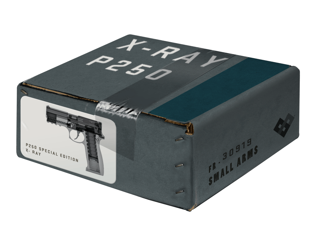 Pacchetto raggi X P250