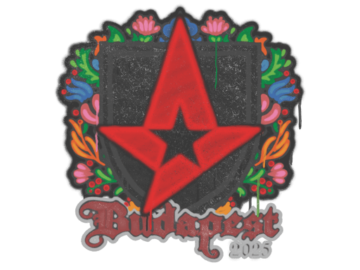 Zabalené graffiti (Astralis StarLadder Budapest 2025)