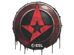 Versiegeltes Graffito (Astralis Kattowitz 2019)