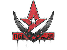 Zabalené graffiti (Astralis Krakow 2017)