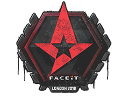 Zabalené graffiti (Astralis London 2018)