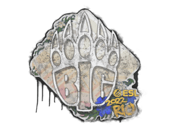 Forseglet graffiti (BIG Rio 2022)