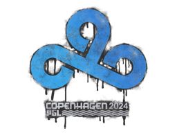 Forseglet graffiti (Cloud9 Copenhagen 2024)