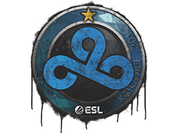 Graffito sigillato (Cloud9 Katowice 2019)