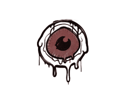 Σφραγισμένο γκράφιτι (Eye Spy Brick Red)