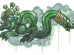 Σφραγισμένο γκράφιτι (Fire Serpent)