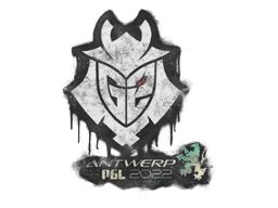 Zabalené graffiti (G2 Esports PGL Antwerp 2022)