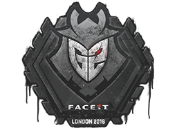 Zabalené graffiti (G2 Esports London 2018)