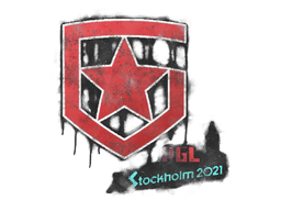 กราฟฟิตี้แบบปิดผนึก (Gambit Gaming Stockholm 2021)