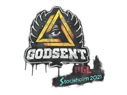 Forseglet graffiti (GODSENT Stockholm 2021)