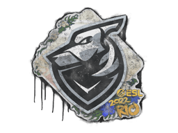 Graffito sigillato (Grayhound Gaming Rio 2022)