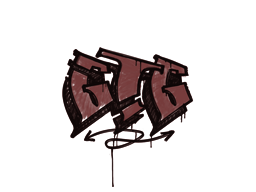 Σφραγισμένο γκράφιτι (GTG Brick Red)