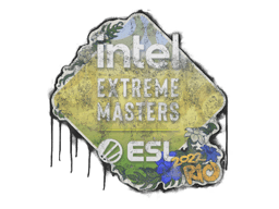 Graffito sigillato (IEM Rio 2022)