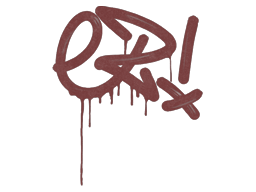 Σφραγισμένο γκράφιτι (Little EZ Brick Red)