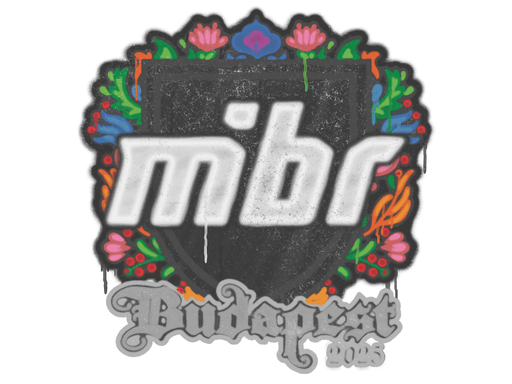 Zabalené graffiti (MIBR StarLadder Budapest 2025)